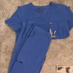 Figs Blue Scrubs